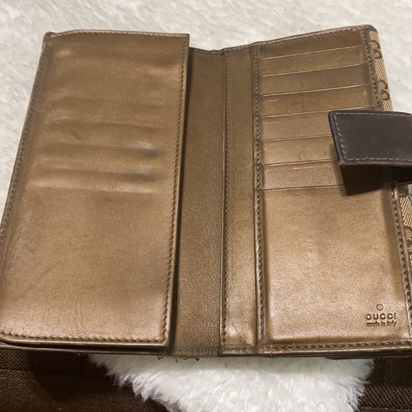 Gucci canvas long wallet - Picture 3 of 3